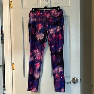 Danskin galaxy fitness leggings